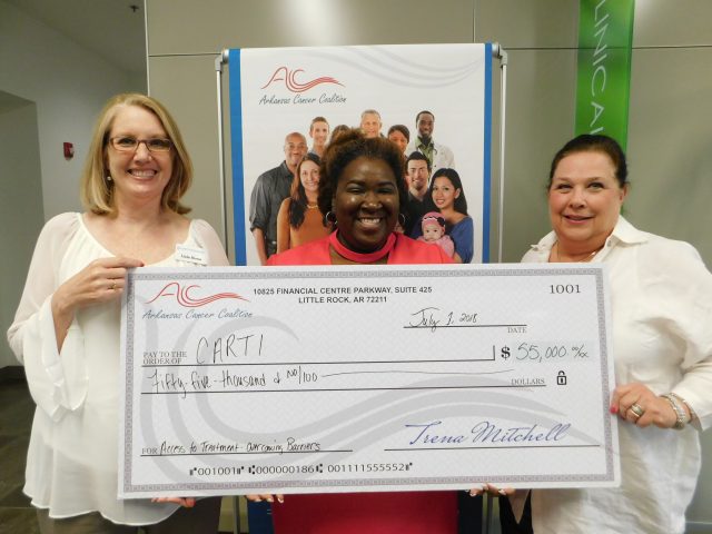 CARTI Receives $55,000 Arkansas Cancer Coalition Grant